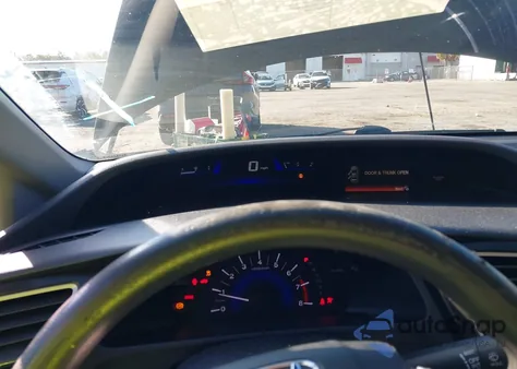 2013 Honda Civic Lx из США, поврежденный, VIN 2HGFB2F53DH565381